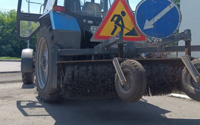 Услуги дорожной щетки на базе МТЗ - Иркутск, заказать или взять в аренду