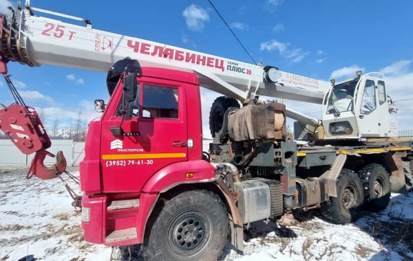 Аренда автокрана 25 тонн - Усть-Кут, заказать или взять в аренду