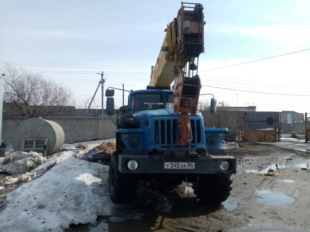 Автокран Ивановец урал вездеход взять в аренду, заказать, цены, услуги - Бодайбо