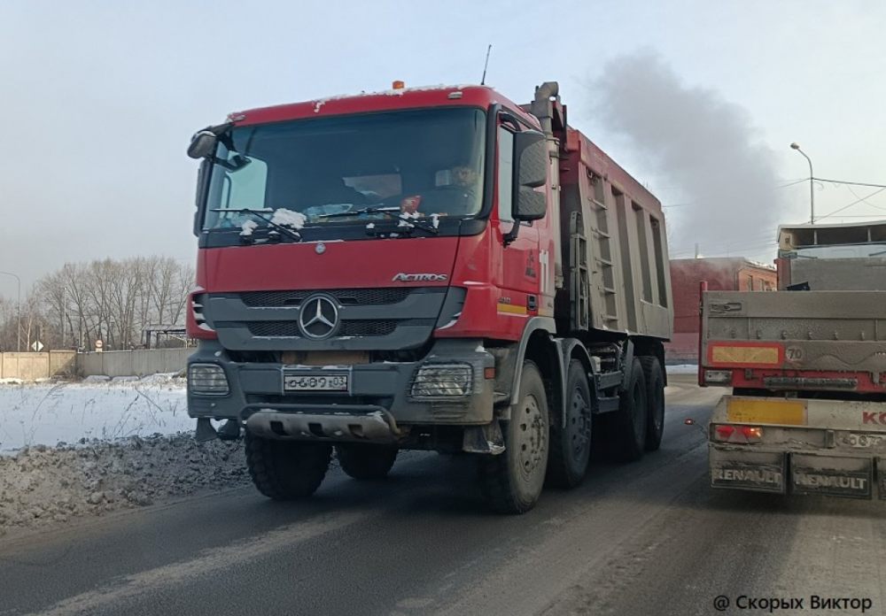 Самосвал Услуги самосвала Actros взять в аренду, заказать, цены, услуги - Иркутск