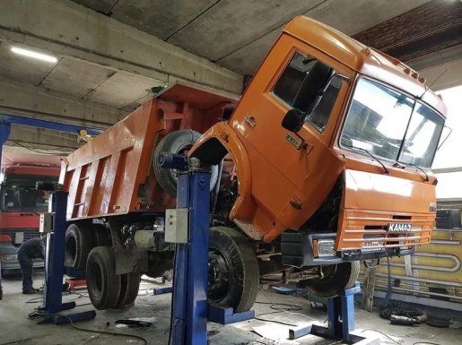 Ремонт самосвалов (кузов, ходовая, двигатель) стоимость ремонта и где отремонтировать - Иркутск