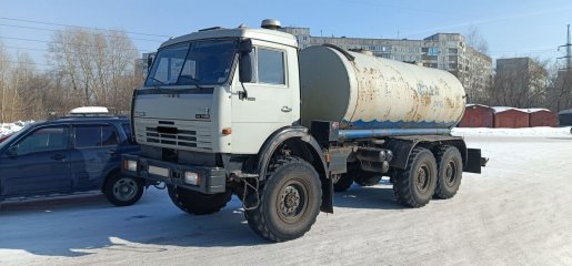 Цистерна Цистерна-водовоз на базе Камаз взять в аренду, заказать, цены, услуги - Иркутск