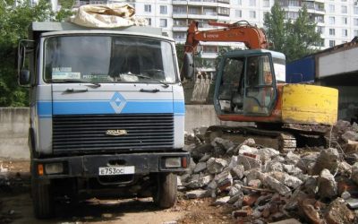 Вывоз строительного мусора, погрузчики, самосвалы, грузчики - Иркутск, цены, предложения специалистов