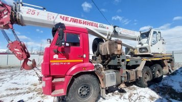 Аренда автокрана 25 тонн - Усть-Кут